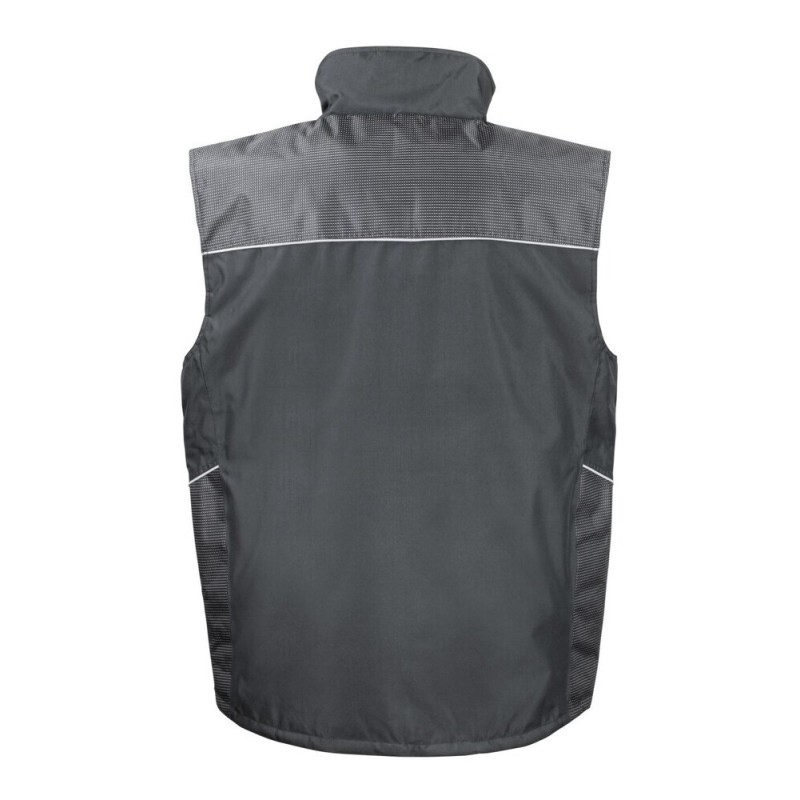 Bodywarmer doublé et rembourré, coupe-vent et waterproof