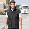 Bodywarmer doublé et rembourré, coupe-vent et waterproof