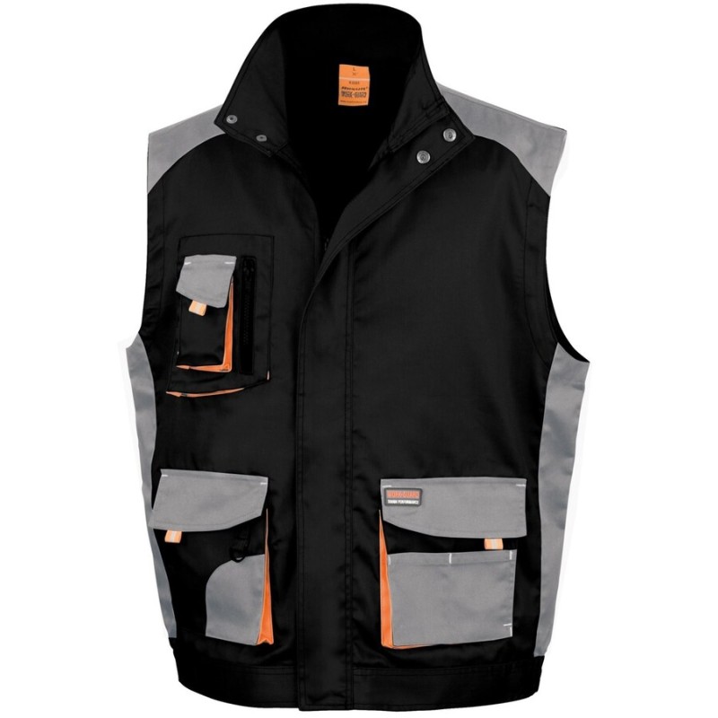 Bodywarmer de protection professionnelle coupe-vent et imperméable