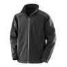 Veste softshell homme confort et durable, intérieur en micropolaire