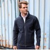 Veste softshell homme confort et durable, intérieur en micropolaire