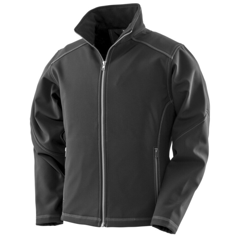 Veste softshell femme confort et durable, intérieur en micropolaire