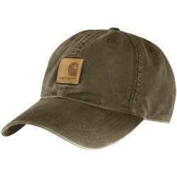 Casquette ODESSA en coton canvas délavé, étiquette CARHARTT cousue