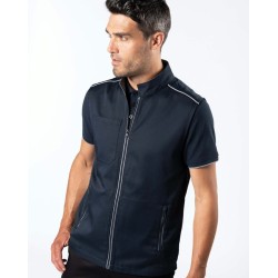 Gilet sans manches multipoches homme DAYTODAY, lavable à 60°c, 190 g/m²