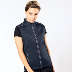 Gilet sans manches multipoches femme DAYTODAY, lavable à 60°c, 190 g/m²