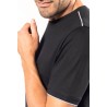 T-shirt manches courtes homme DAYTODAY, lavable à 60°c, 190 g/m²