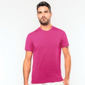 T-shirt homme col rond à manches courtes, 180 g/m²