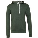 Sweat à capuche cordons blancs, modèle fitté, 220 g/m²