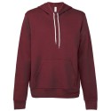 Sweat à capuche cordons blancs, modèle fitté, 220 g/m²