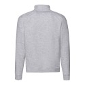 Sweat-shirt premium manches raglan col zippé, 280 g/m²