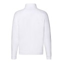 Sweat-shirt premium manches raglan col zippé, 280 g/m²