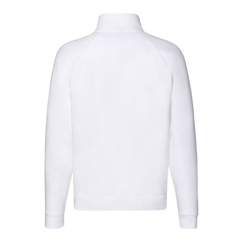 Sweat-shirt premium manches raglan col zippé, 280 g/m²