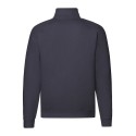 Sweat-shirt premium manches raglan col zippé, 280 g/m²