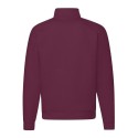 Sweat-shirt premium manches raglan col zippé, 280 g/m²