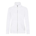 Veste sweat premium femme zippée sans capuche, 280 g/m²