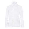 Veste sweat premium femme zippée sans capuche, 280 g/m²