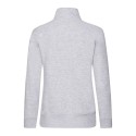 Veste sweat premium femme zippée sans capuche, 280 g/m²
