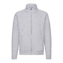 Veste sweat premium homme zippée sans capuche, 280 g/m²
