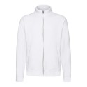 Veste sweat premium homme zippée sans capuche, 280 g/m²