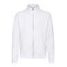 Veste sweat premium homme zippée sans capuche, 280 g/m²