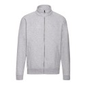 Veste sweat molletonnée et zippée avec poches, 280 g/m²
