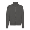 Veste sweat molletonnée et zippée avec poches, 280 g/m²