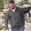 Veste sweat molletonnée et zippée avec poches, 280 g/m²