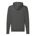Sweat classique pour adulte zippé à capuche doublée, 280 g/m²