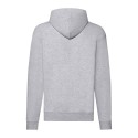 Sweat classique pour adulte zippé à capuche doublée, 280 g/m²