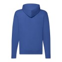 Sweat classique pour adulte zippé à capuche doublée, 280 g/m²