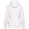 Sweat capuche zippé femme, capuche doublée en nid d'abeille, 300 g/m²