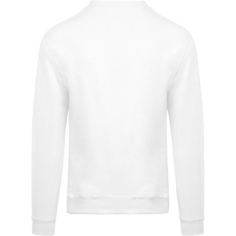 Sweat-shirt col rond molletonné, manches montées, 280 g/m²