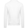 Sweat-shirt col rond molletonné, manches montées, 280 g/m²