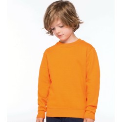 Sweat-shirt set in col rond pour enfant, 280 g/m²