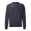 Sweat-shirt manches droites adulte en polycoton, 280 g/m²