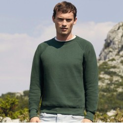 Sweat-shirt classique manches raglan en polycoton, 280 g/m²