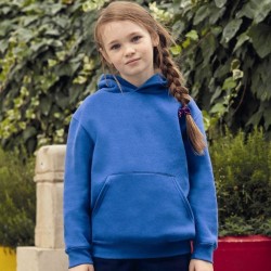 Sweat enfant premium à capuche doublée avec poche kangourou, 280 g/m²