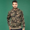 Sweat-shirt camouflage à capuche, 280 g/m²