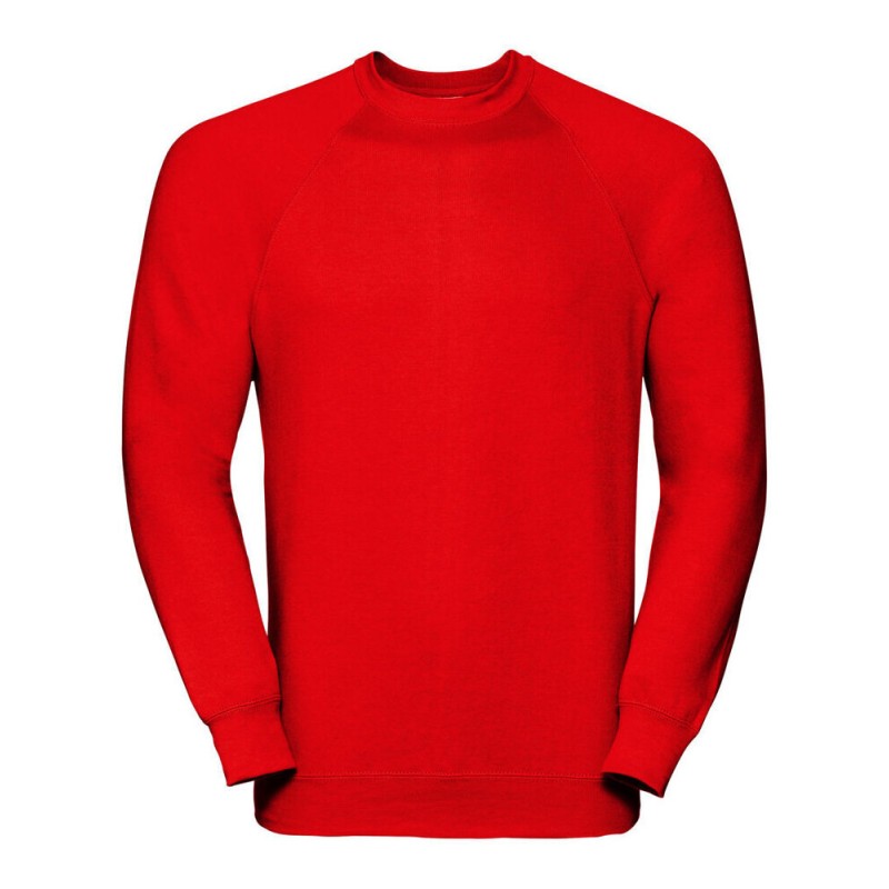 Sweat-shirt raglan coupe droite en polycoton, 295 g/m² 