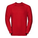 Sweat-shirt raglan coupe droite en polycoton, 295 g/m² 