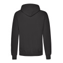 Sweat homme à capuche doublée en polycoton, poche kangourou, 280 g/m²