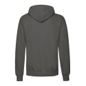 Sweat homme à capuche doublée en polycoton, poche kangourou, 280 g/m²