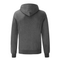 Sweat homme à capuche doublée en polycoton, poche kangourou, 280 g/m²