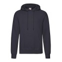 Sweat homme à capuche doublée en polycoton, poche kangourou, 280 g/m²