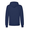 Sweat homme à capuche doublée en polycoton, poche kangourou, 280 g/m²