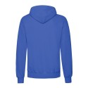 Sweat homme à capuche doublée en polycoton, poche kangourou, 280 g/m²