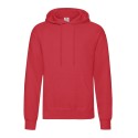 Sweat homme à capuche doublée en polycoton, poche kangourou, 280 g/m²