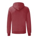 Sweat homme à capuche doublée en polycoton, poche kangourou, 280 g/m²