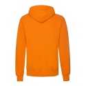 Sweat homme à capuche doublée en polycoton, poche kangourou, 280 g/m²