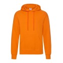 Sweat homme à capuche doublée en polycoton, poche kangourou, 280 g/m²